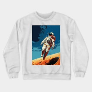 Spaceman Floating Crewneck Sweatshirt